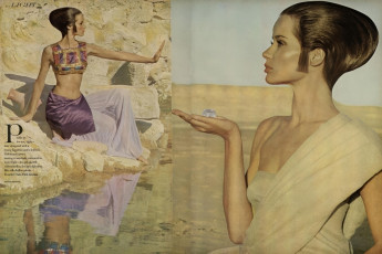 Veruschka by Franco Rubartelli (Vogue USA 1967.04)