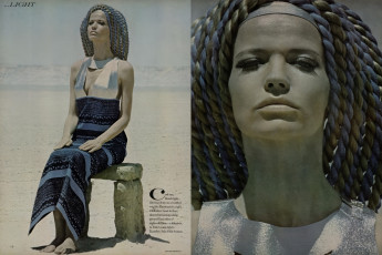 Veruschka by Franco Rubartelli (Vogue USA 1967.04)