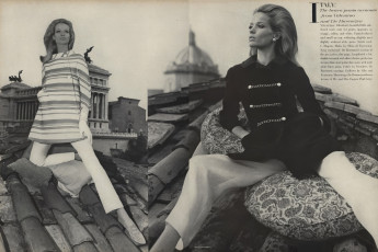 Veruschka by Franco Rubartelli (Vogue USA 1967.04)