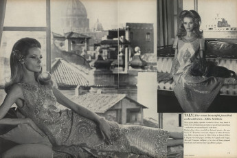 Veruschka by Franco Rubartelli (Vogue USA 1967.04)