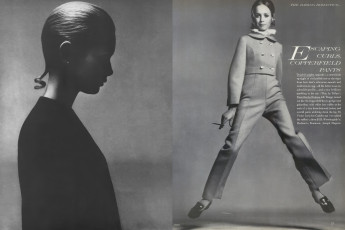 Twiggy by Richard Avedon (Vogue USA 1967.08)