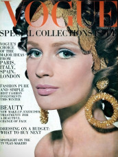 Celia Hammond by Ronald Traeger / Vogue UK (1967.09)