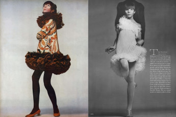 Penelope Tree by Richard Avedon (Vogue USA 1967.10)