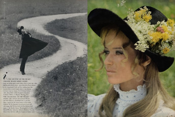 Veruschka by Franco Rubartelli (Vogue USA 1967.10/2)