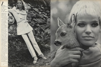 Veruschka by Franco Rubartelli (Vogue USA 1967.10/2)