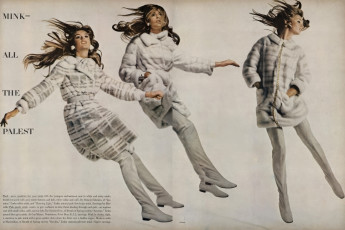 Jean Shrimpton by Richard Avedon (Vogue USA 1967.10/2)