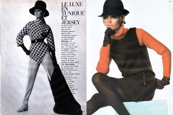 Birgitta af Klercker by Irving Penn / Vogue FRA (1967.11)