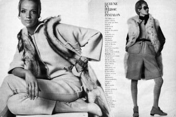 Veruschka by Irving Penn / Vogue FRA (1967.11)