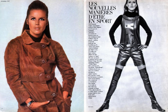 Birgitta af Klercker by David Bailey / Vogue FRA (1967.11)