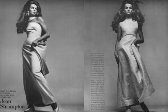 Jean Shrimpton by Richard Avedon (Vogue USA 1967.11)
