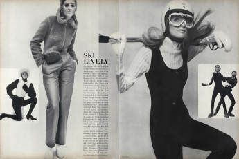 Jill Kennington by William Klein (Vogue USA 1967.11)