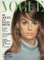 Jean Shrimpton by David Bailey / Vogue FRA (1968.01)
