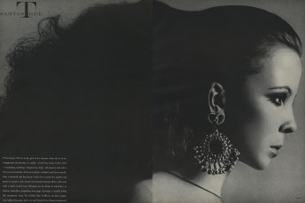 Penelope Tree by Richard Avedon (Vogue USA 1968.01/2)