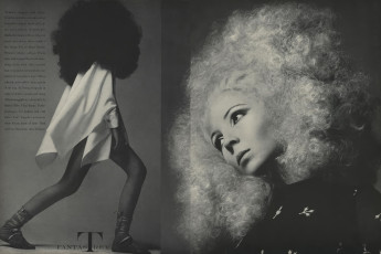 Penelope Tree by Richard Avedon (Vogue USA 1968.01/2)