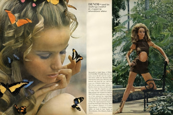 Veruschka by Franco Rubartelli (Vogue USA 1968.01/2)