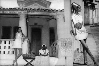 Veruschka by Franco Rubartelli (Vogue USA 1968.01/2)