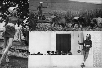 Veruschka by Franco Rubartelli (Vogue USA 1968.01/2)