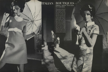 Mirelli Pettini by Henry Clarke (Vogue USA 1968.03)