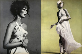 Jean Shrimpton by Richard Avedon (Vogue USA 1968.04/2)