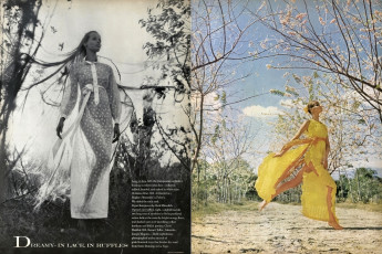 Veruschka by Franco Rubartelli (Vogue USA 1968.04/2)