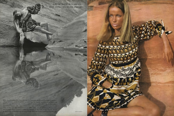 Verushcka by Franco Rubartelli (Vogue USA 1968.06)