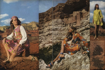 Verushcka by Franco Rubartelli (Vogue USA 1968.06)