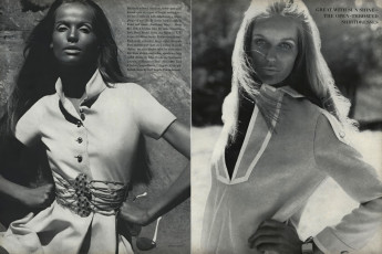 Verushcka by Franco Rubartelli (Vogue USA 1968.06)