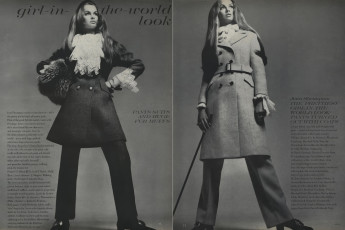 Jean Shrimpton by Richard Avedon (Vogue USA 1968.08)