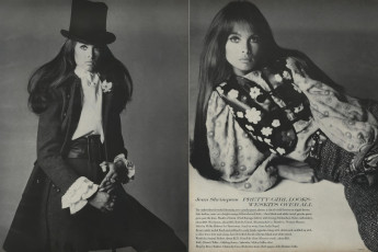 Jean Shrimpton by Richard Avedon (Vogue USA 1968.08)