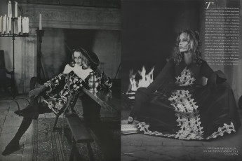 Veruschka by Franco Rubartelli (Vogue USA 1968.08/2)