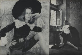 Veruschka by Franco Rubartelli (Vogue USA 1968.08/2)