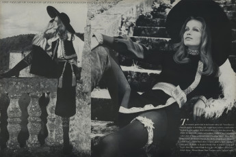 Veruschka by Franco Rubartelli (Vogue USA 1968.08/2)