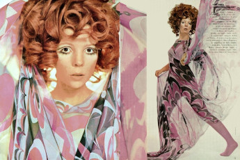 Penelope Tree by David Bailey / Vogue ITA (1969.02)