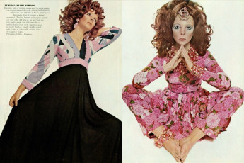 Penelope Tree by David Bailey / Vogue ITA (1969.02)