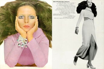 Penelope Tree by David Bailey / Vogue ITA (1969.02)