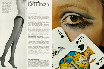 Penelope Tree by David Bailey / Vogue ITA (1969.02)