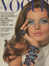 Veruschka by Irving Penn / Vogue UK (1969.02)