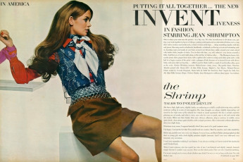 Jean Shrimpton by Gianni Penati (Vogue USA 1969.03/2)