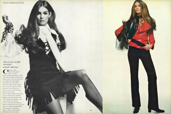 Jean Shrimpton by Gianni Penati (Vogue USA 1969.03/2)