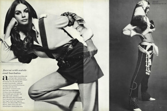 Jean Shrimpton by Gianni Penati (Vogue USA 1969.03/2)