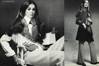 Jean Shrimpton by Gianni Penati (Vogue USA 1969.03/2)