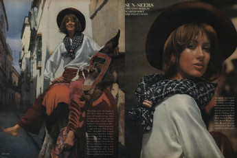 Moyra Swan by Henry Clarke (Vogue USA 1969.06)