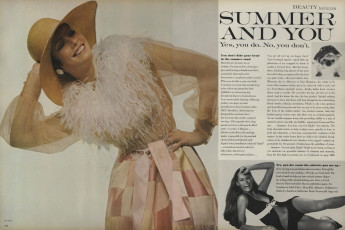 Susan Schoenberg by Bert Stern (Vogue USA 1969.06)