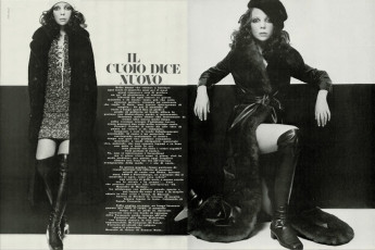 Penelope Tree by David Bailey (Vogue ITA 1969.10)