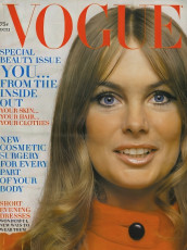 Jean Shrimpton by Bert Stern (Vogue USA 1969.10)