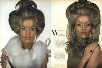 Veruschka by Franco Rubartelli (Vogue USA 1969.10)