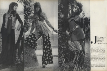 Jane Birkin by Patrick Lichfield (Vogue USA 1969.11)