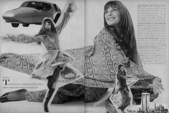 Jane Birkin by John Cowan / Vogue USA (1970.01)