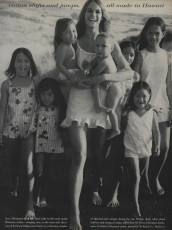 Jean Shrimpton by David Bailey / Vogue USA (1970.01.15)