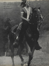 Penelope Tree by David Bailey / Vogue USA (1970.01.15)